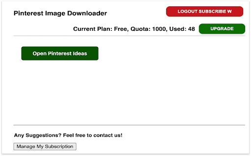 PInterest Image Downloader :: One click to extract images from PInterest and save them to your computer as a ZIP file.