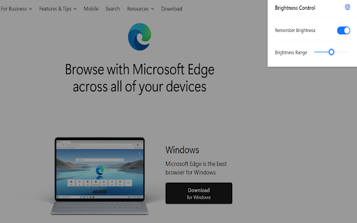 Brightness Control :: The Adjust Brightness extension enhances your web browsing experience
