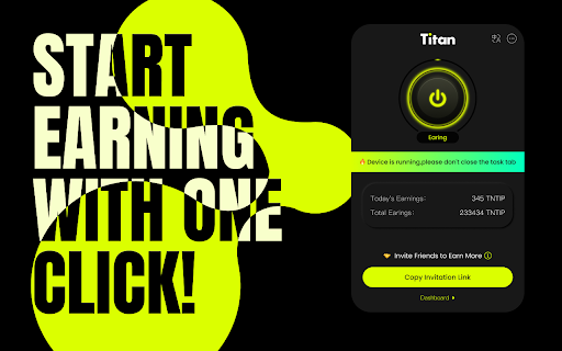 Titan Browser Extension :: Install to Earn