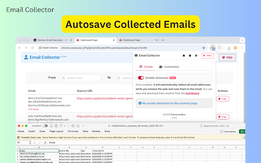 Email Collector - Extract & Export Emails :: Quickly collect emails from any site with Email Collector—making outreach and contact handling easy.