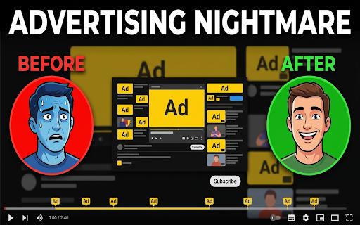 Ad Blocker for YouTube :: Блокировка рекламы на YouTube и пропуск спонсорских вставок.