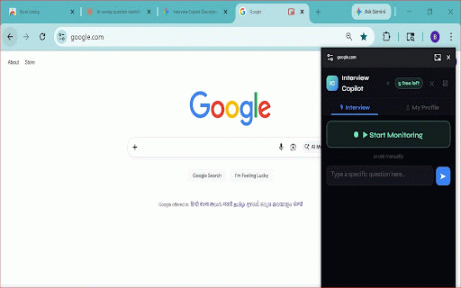 Interview Copilot :: AI-powered interview assistant. Listens to conversations and answers questions on demand.
