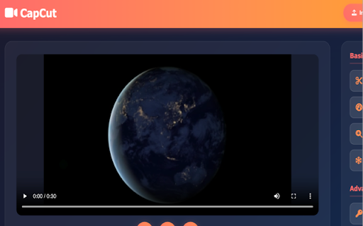 CapCut - easy-to-use Video Editor :: Professional video editing tool with advanced features like keyframe animation, smooth slow motion, color keying, and stabilization.
