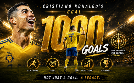 Cristiano Ronaldo — Road to 1000 Goals :: Track Cristiano Ronaldo's historic journey to 1000 career goals.
