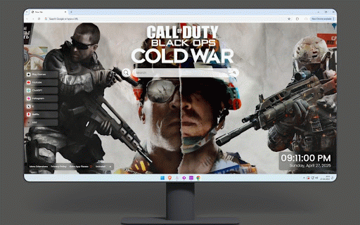 Call of Duty Live Wallpaper :: Call of Duty Black Ops Cold War soldiers with tactical gear against gritty backdrop.