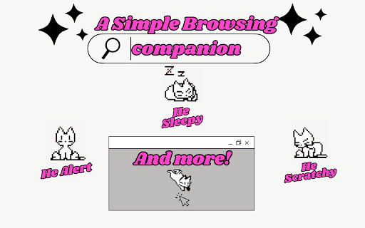 CursorCat :: A cute animated cat that follows your cursor around any webpage.