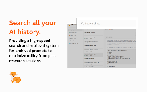 AI Chat Backup :: Save AI chats from ChatGPT, Claude, Gemini, Grok & Perplexity. Browse, search, and resume them. 100% local — no server, no sync.