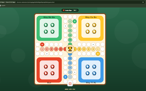 HiHi Cờ Cá Ngựa — Game Cờ Cá Ngựa :: Chơi Cờ Cá Ngựa với máy hoặc 2–4 người trên cùng thiết bị. Gieo xúc xắc, đá ngựa và đưa đủ 4 quân về đích.