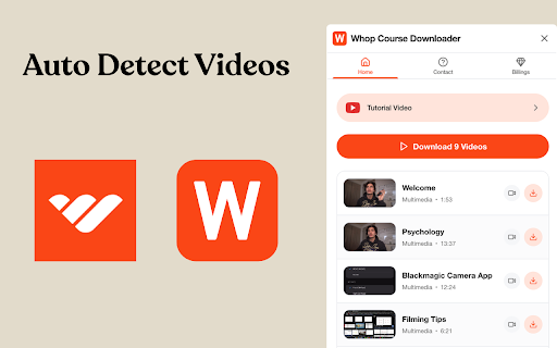 Whop Course Downloader - Whop Videos Downloader :: Whop Course Downloader: Bulk Download Whop Videos & Course Lessons