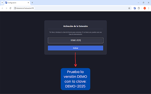 Asistente de Facturación DTE :: Asistente de Facturación DTE para rellenar automáticamente formularios de Sistemas de Facturación Electrónica.