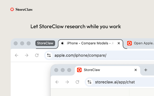 StoreClaw :: Connects StoreClaw AI to your browser and performs browser actions only after you grant authorization.