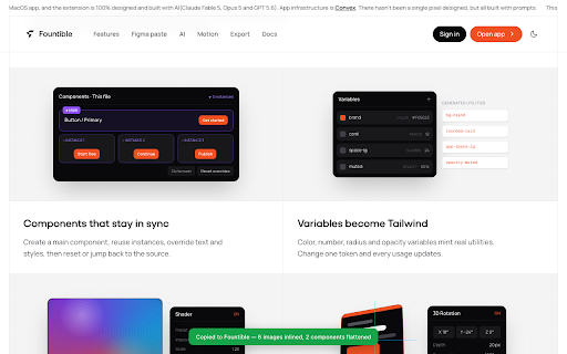 Fountible Capture :: Copy any element from any page straight onto your Fountible canvas.