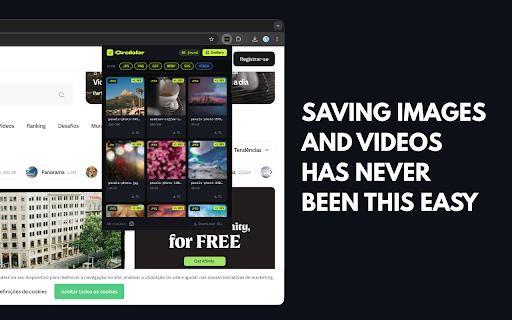 Glean - Image & Video Downloader :: Scan, preview, and download images and videos from the current page.