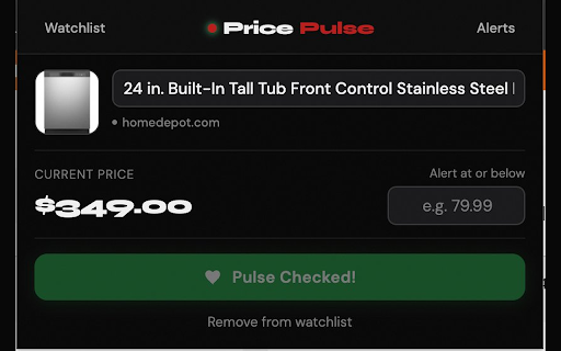 Price Pulse :: Track price drops—feel the beat of your savings.