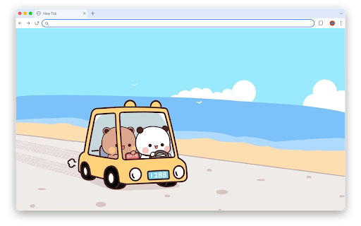Bubu Dudu Wallpapers New Tab - Kawaii Backgrounds :: HD Bubu Dudu wallpaper for your new tab page. Cute couple Wallpaper for kawaii and aesthetic fans.