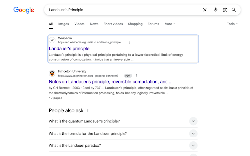 Search navigator :: Navigate search results with shortcuts