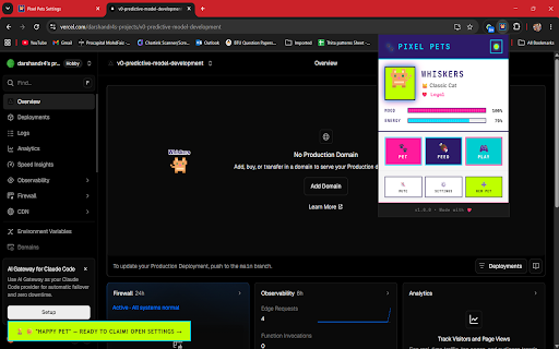 Pixel Pets :: A virtual pixel-art pet that lives on your browser! Feed it, play with it, and unlock achievements.