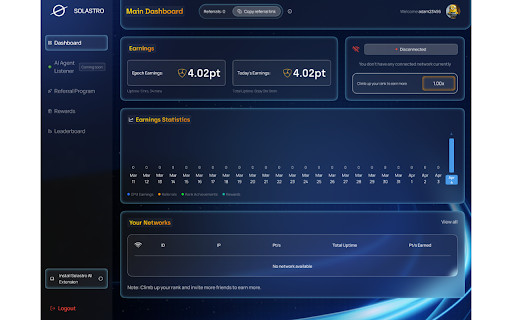 Solastro AI :: TURN YOUR UNUSED GPU & BANDWIDTH INTO REWARDS