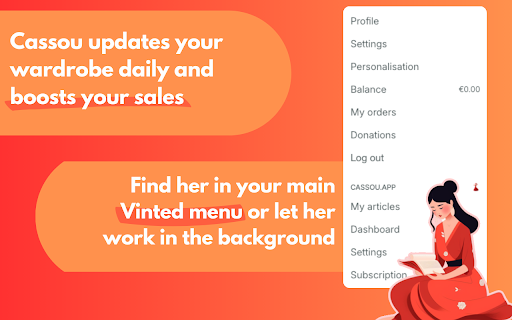 Cassou :: Cassou est une extension pour votre dressing qui vous permet de gérer vos articles plus facilement.