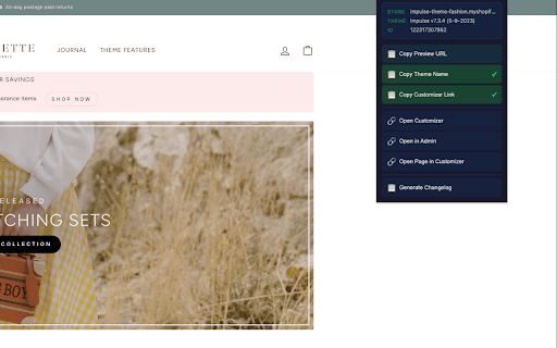 Shopify Dev Tools :: Quick dev tools for Shopify theme development