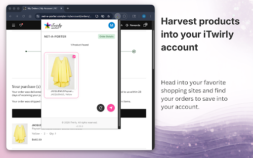 iTwirly Assistant :: Assistant which can read and upload fashion catalog items to iTwirly endless closet