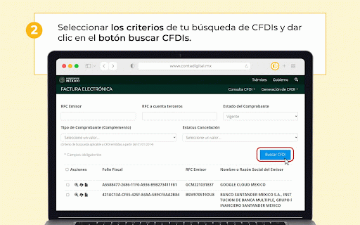 Descarga CFDI SAT Contadigital - Pyme :: Esta herramienta es un Plug-in o extensión de Contadigital® en el navegador Chrome. Su función es descargar CFDIs desde el portal…