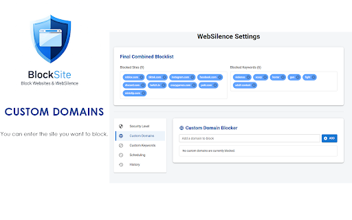 BlockSite Block Websites & WebSilence :: The ultimate site and keyword blocker for focus, productivity, and parental controls. Take back control of your digital world.