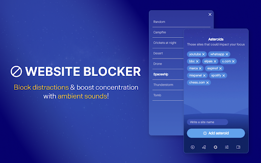 FocusUp - Website Blocker & Focus Mode :: Your Cosmic Journey to Productivity 🚀