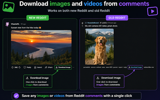 Reddit Image & Video Downloader :: Adds Reddit-native download buttons for images, galleries, and videos on reddit.com and old.reddit.com.