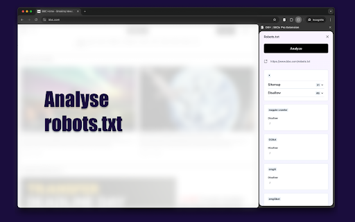 SEO Extension :: Pinpoint SEO issues instantly. Designed for SEO experts and anyone. No guesswork—just results.