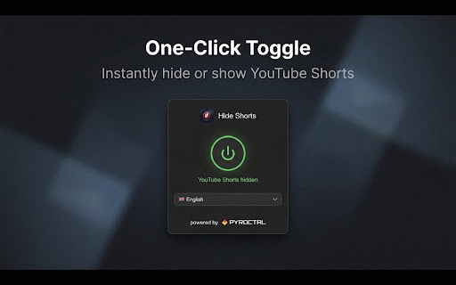 YouTube Hide Shorts :: Hide Shorts from YouTube — remove short videos from home, search, subscriptions & sidebar