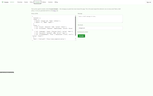 Sovara :: Stop secrets, PII and card numbers leaking into AI chat — checked locally, before you hit Send.