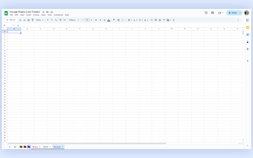 Google Sheet Color Folders :: Organize your sheets by color. Group, hide, and display sheet folders with a single click for clear and fast navigation in Google…