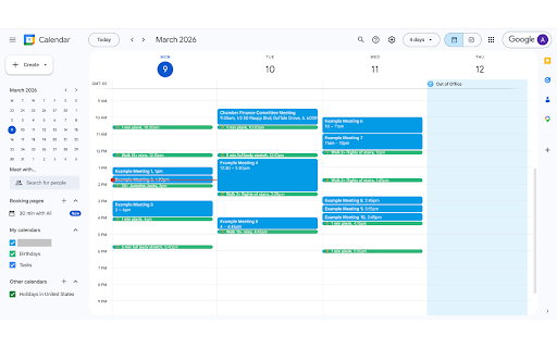 TinyTimeouts :: Intelligently schedules short wellness breaks in your Google or Outlook calendar to help you move and recharge.