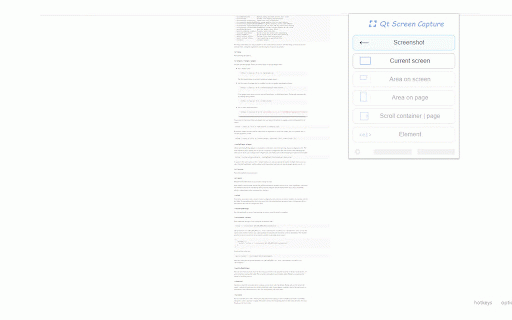 Qt Screen Capture :: The screenshot extension that gets the job done.