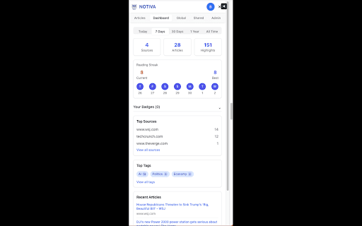 NOTIVA :: From highlights to insights - read, engage, share