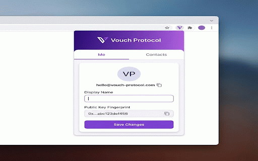 Vouch Protocol :: Sign and verify text with cryptographic proof. Trust-On-First-Use identity verification.