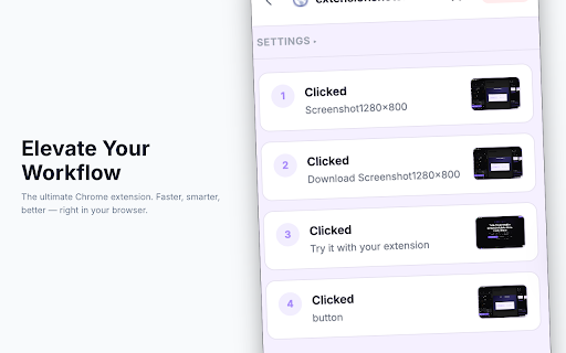 UX Capture - AI Flow Analyzer :: Capture user flows and get AI-powered UX improvement suggestions instantly.