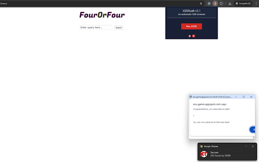 XSSRush :: An automatic XSS scanner