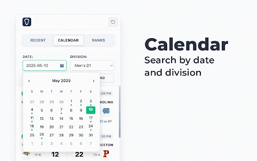 College Lacrosse Scores :: Track recent college lacrosse games and view detailed game information