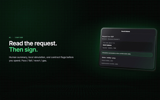 1337 Wallet :: An EVM wallet for hackers. Privacy and power. No analytics. No 1337 server.