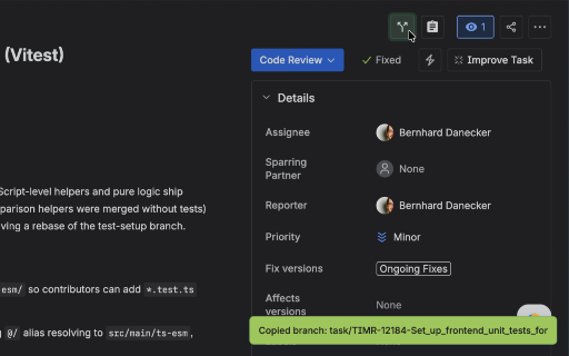 Jira Clipboard Helper :: Copy Jira issue text and branch-ready names to your clipboard in one click.