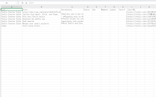 Export Trello to Excel :: Export your Trello boards to Excel files quickly and easily. Convert all cards to Excel and download them!