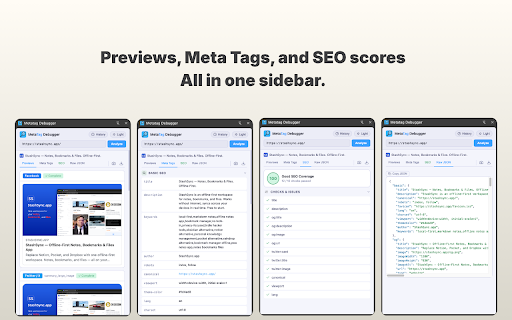 Metatag Debugger :: Debug and preview OGP, Twitter Cards, and SEO metadata. See how your pages appear on Facebook, X, LinkedIn, Discord, and more.