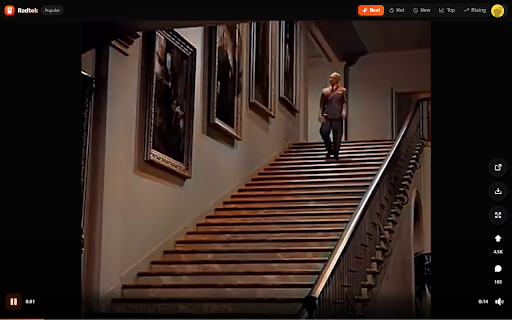 Redtok :: Turn any Reddit page into a TikTok-style vertical media feed for photos, galleries, and videos.
