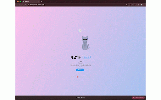 Feel The Weather :: Experience weather through beautiful animations and overlays