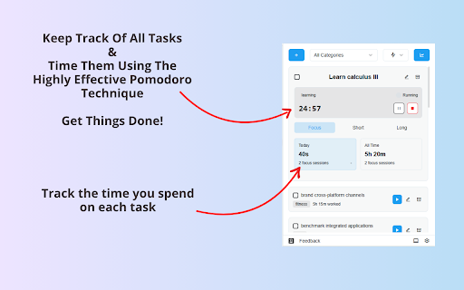 Doro: optimize your day :: Doro is a focus and productivity tool that helps you manage your tasks and time effectively using the Pomodoro technique.