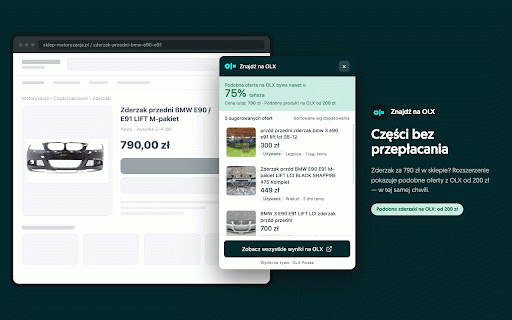 Znajdź na OLX :: Podczas zakupów online od razu znajduj tańsze alternatywy na OLX. Oszczędzaj i porównuj ceny.