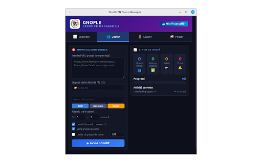 Gnofle FB Group Manager :: Facebook Group Manager - Join, Leave, Export & Post