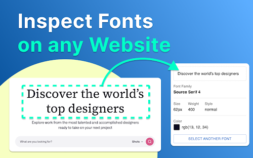 Font Identifier from Image :: Use Font Identifier from Image with What Font to find fonts from images using precise detection algorithms
